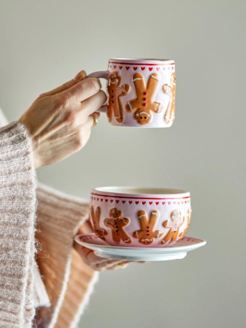 Binna Cup, Rose, Stoneware