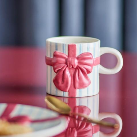 Bowie Mug, Bleu, Grès