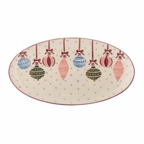 Ornamentia Servierplatte, Bunt, Steingut