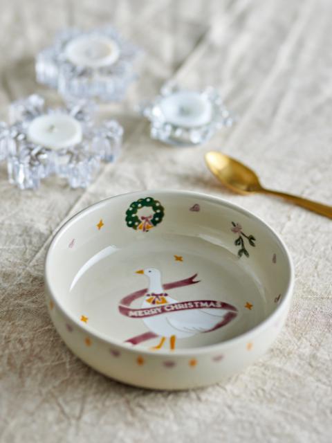 Mary Bowl, Red, Stoneware