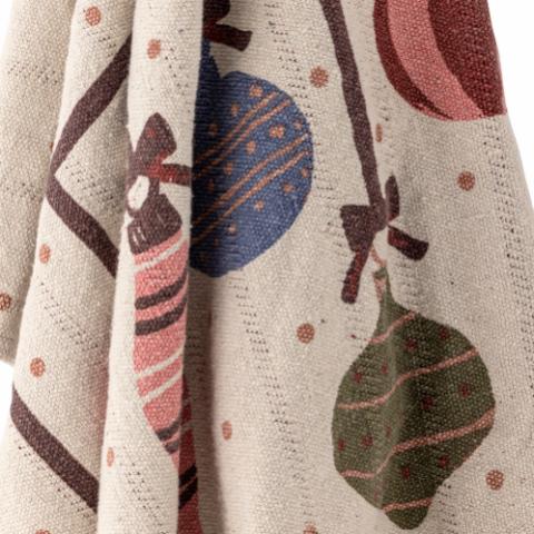 Ornamentia Throw, Multi, Recycled Cotton