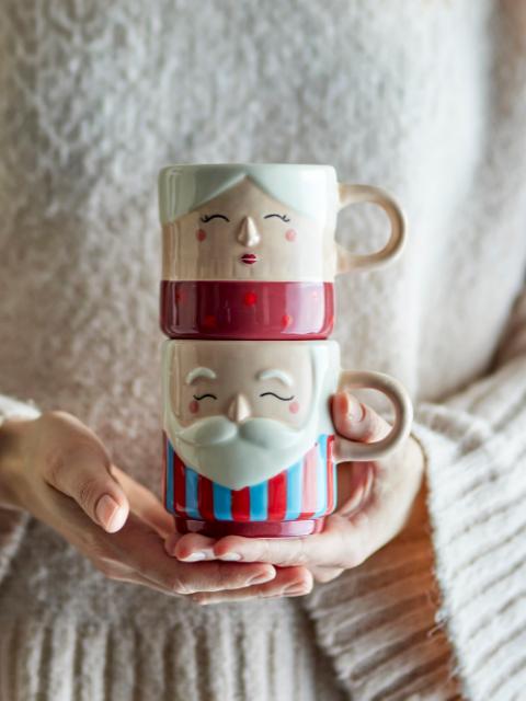 Granny Tasse, Rouge, Grès