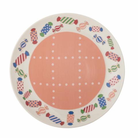 Caramella Teller, Bunt, Steingut