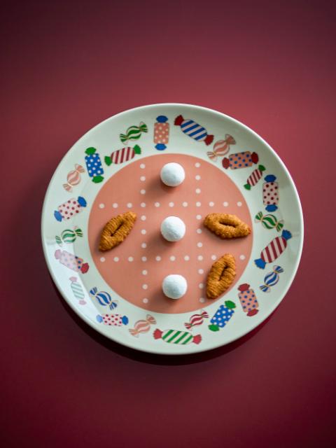 Caramella Plate, Multi, Stoneware