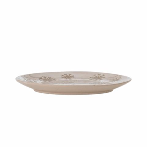Snowie Plate, Nature, Stoneware