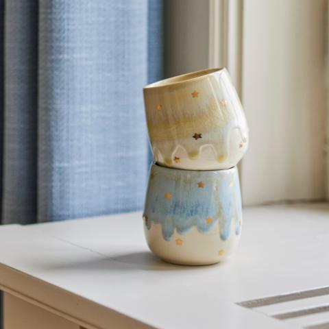 Starla Cup, Multi, Stoneware
