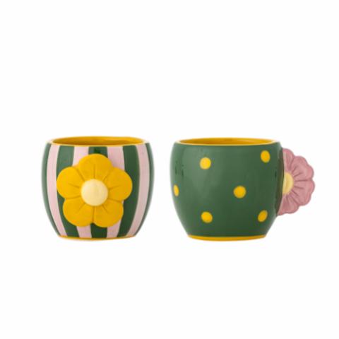 Haisy Tasse, Multicolore, Grès