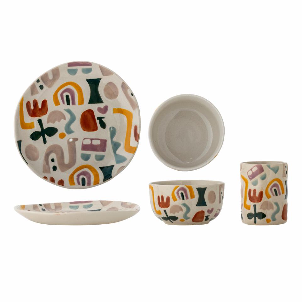 Filur Tableware Set, Multi, Stoneware