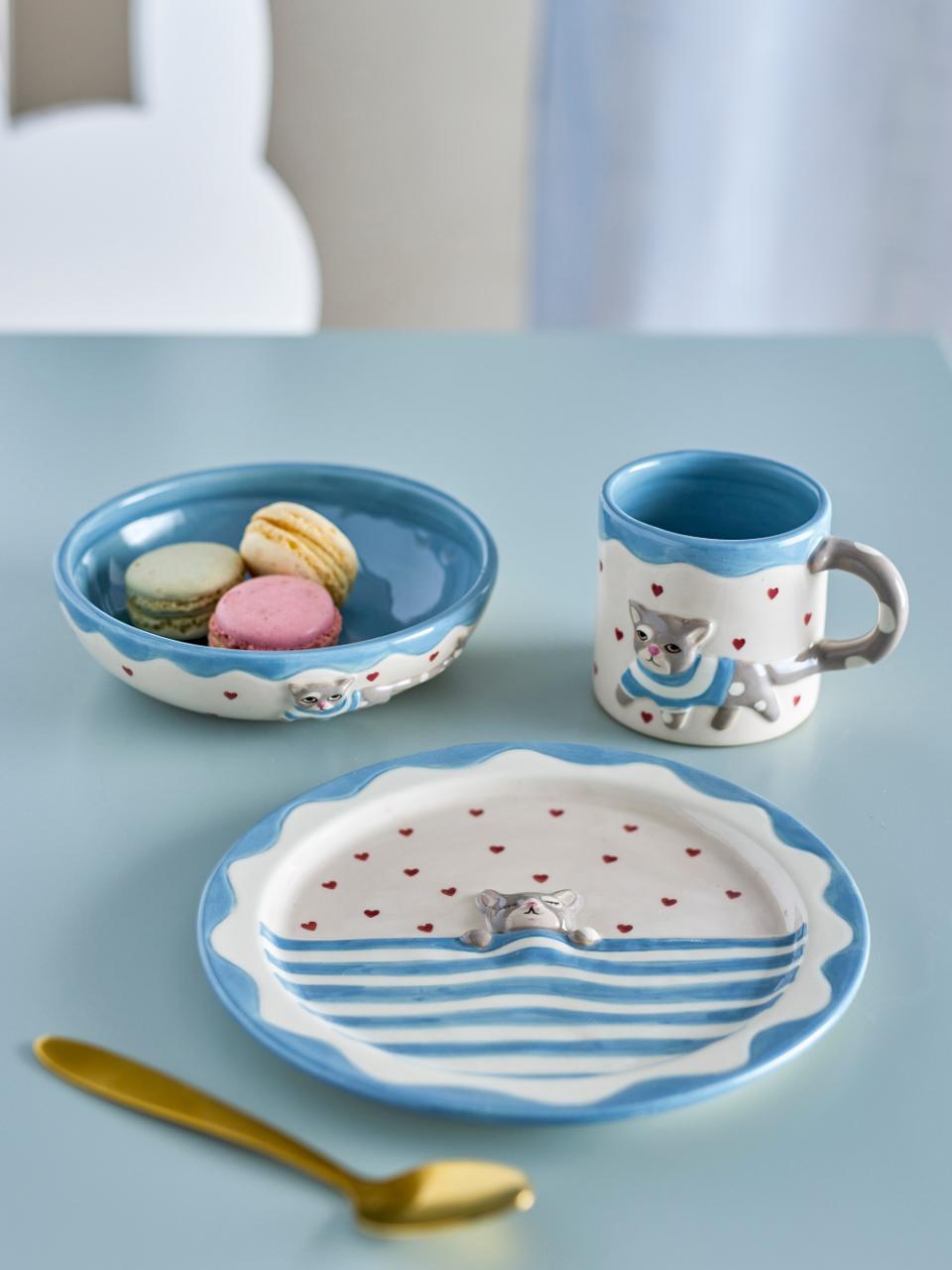 Mille Geschirr-Set, Bunt, Steingut