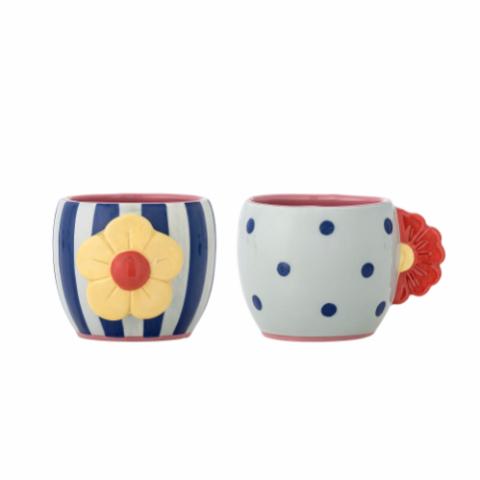 Haisy Tasse, Multicolore, Grès