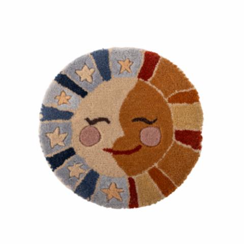 Sun Wanddekoration, Bunt, Wolle