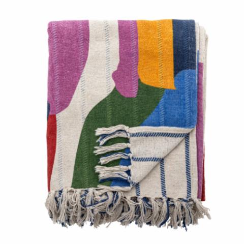 Artista Throw, Multi, Recycled Cotton