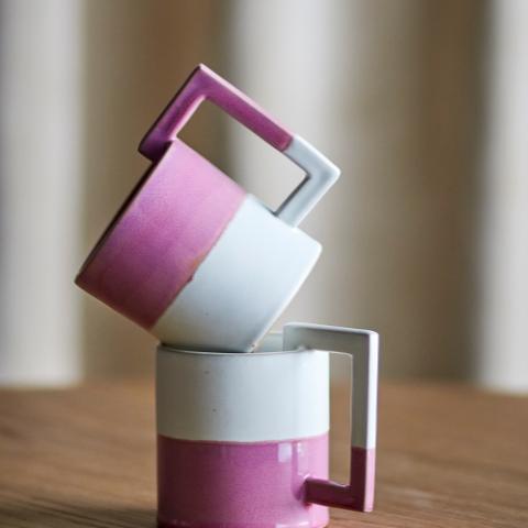 Ranya Mug, Multicolore, Grès