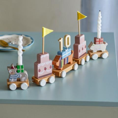 Party Geburtstagsdekoration, Bunt, FSC®100%, MDF