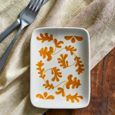 Fauni Plate, Multi, Stoneware