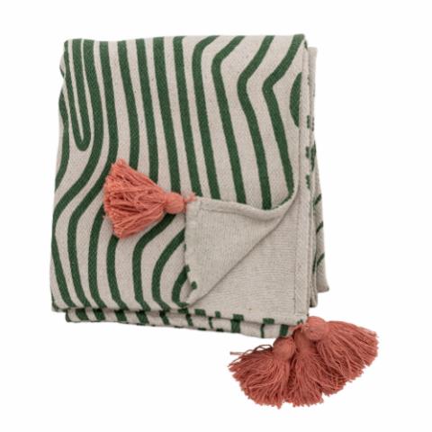 Woodsby Throw, Multi, Recycled Cotton