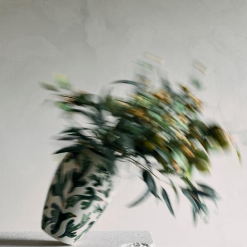 Birdliva Vase, Multi, Stoneware