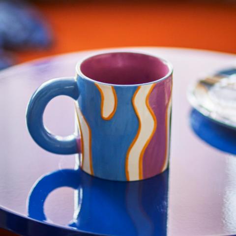 Salacia Mug, Multicolore, Grès