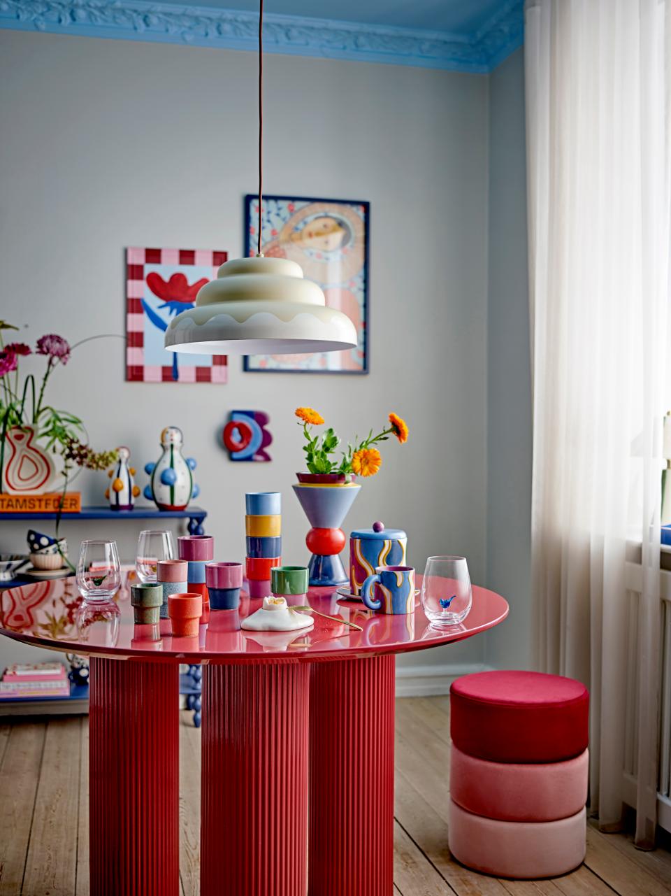 Salacia Becher, Bunt, Steingut