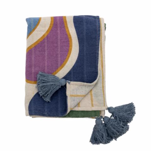 Salacia Throw, Multi, Recycled Cotton