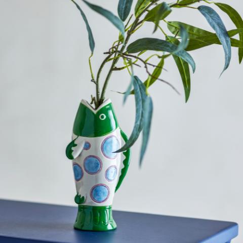 Irving Vase, Multi, Stoneware