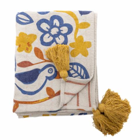 Figuria Throw, Multi, Recycled Cotton