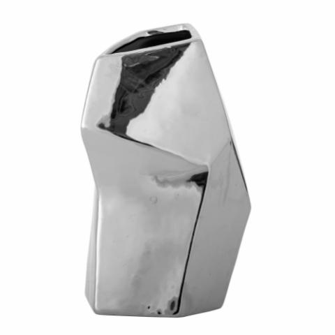 Dimona Vase, Silver, Stoneware