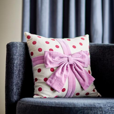 Bowie Pude, Rosa, Bomuld OEKO-TEX®