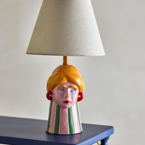 Miss Jody Lampe de table, Multicolore, Grès