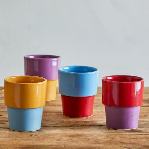 Ewan Tasse, Multicolore, Grès