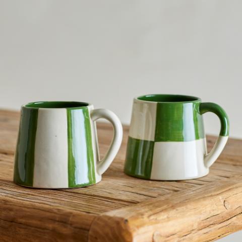 Floki Mug, Verte, Grès