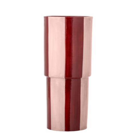 Floki Vase, Rouge, Grès