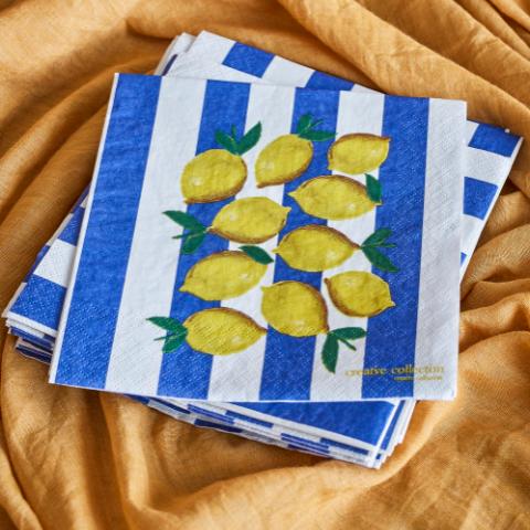 Limone Napkin, Multi, FSC®Mix, Paper