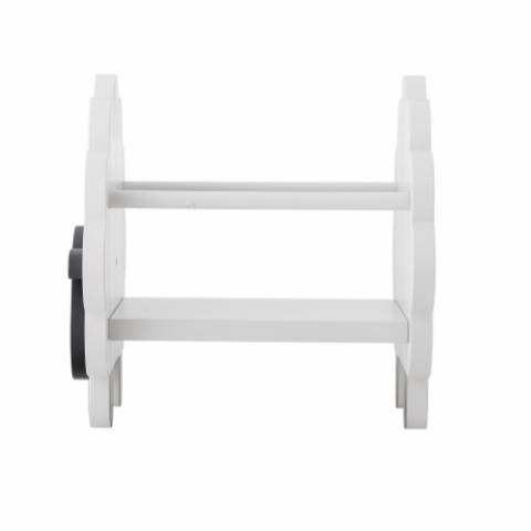 Dolly Bücherständer, Weiß, FSC®100%, MDF