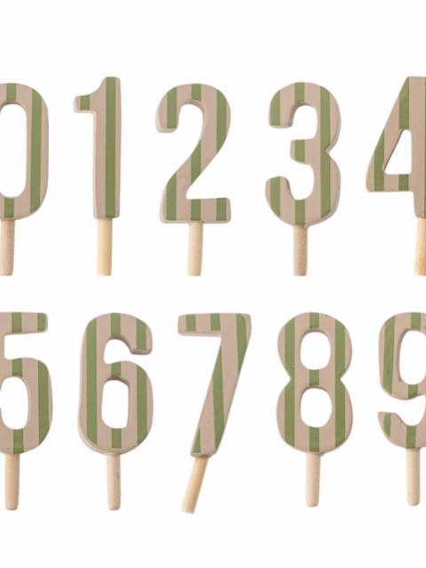 Junaid Décoration d'anniversaire, Marron, FSC®100%, MDF