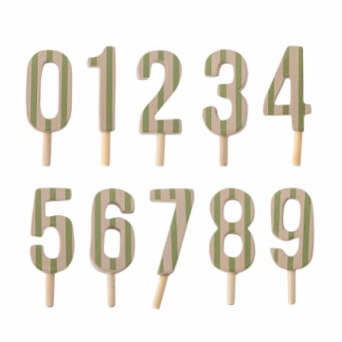 Junaid Geburtstagsdekoration, Grün, FSC®100%, MDF