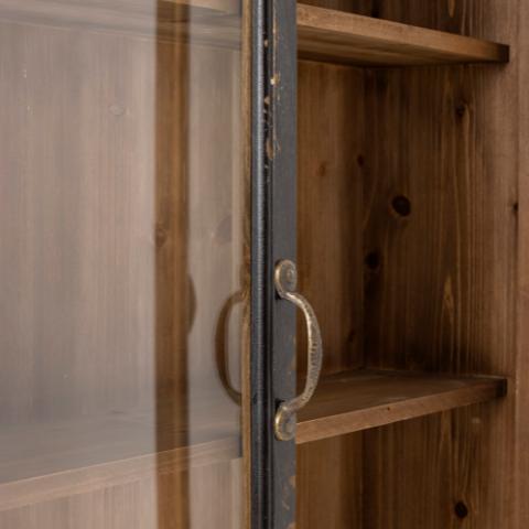 Hazem Cabinet, Black, Firwood