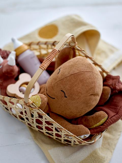 Kalle Rattle, Brown, Polyester