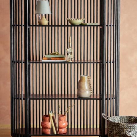 Sali Bücherregal, Schwarz, Mango