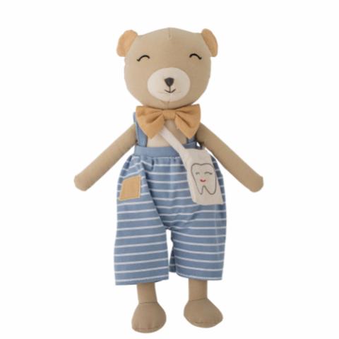Teddie Tooth Fairy, Blue, Polyester