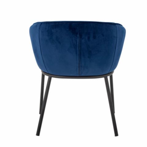 Cortone Dining Chair, Blue, Recycled Polyester