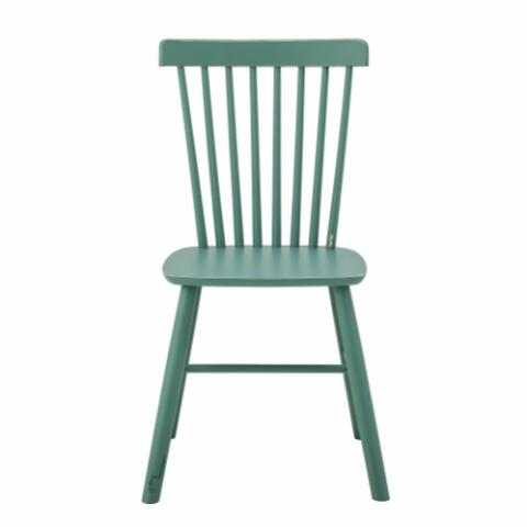 Mill Dining Chair, Green, Rubberwood