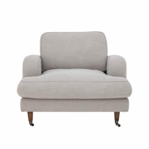 Augusta Loungesessel, Natur, Polyester