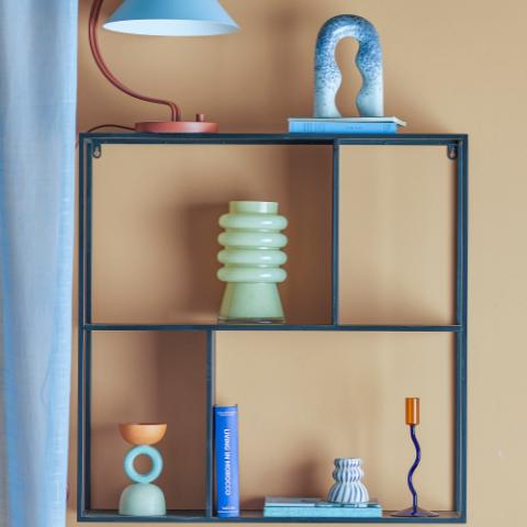 Mack Shelf, Black, Metal