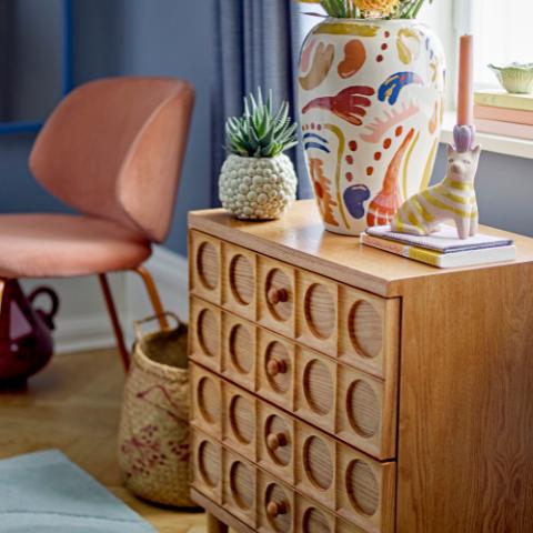 Vester Tiroirs, Marron, MDF