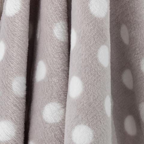 Dolly Bamse med Tæppe, Hvid, Polyester