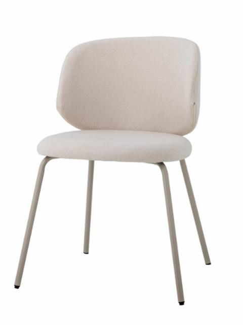 Ponte Dining Chair, Grey, Polyester