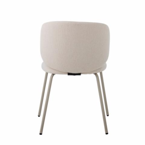 Ponte Chaise de salle à manger, Gris, Polyester