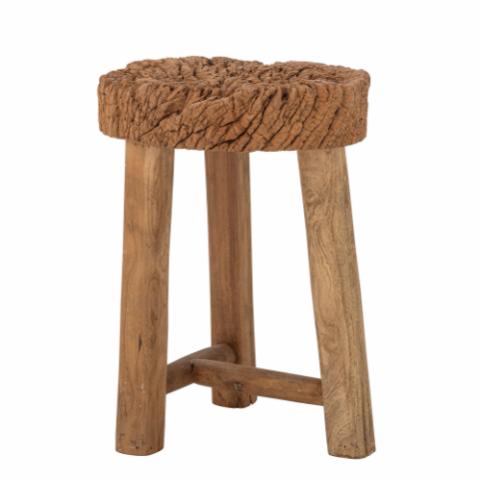 Delray Stool, Nature, Reclaimed Wood