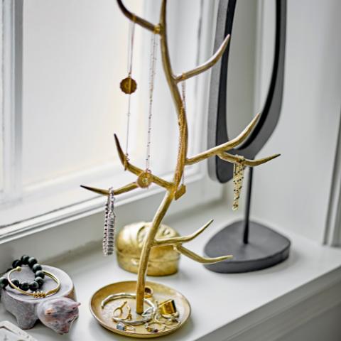 Avoa Table Mirror, Black, Glass